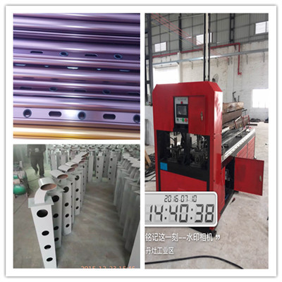公主嶺市鋁合金管材全自動伺服送料門柱開孔機 精準高效，引領門窗加工新變革